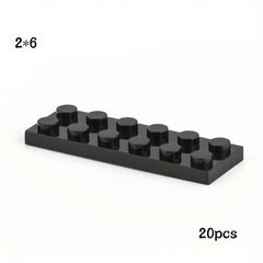 20pcs 3795 Size 2x6 Dot Plate Building Blocks Toy for Kid