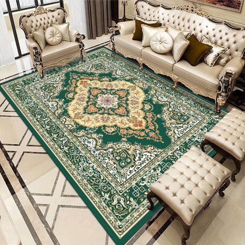 Stylish Oriental Floral Area Rug for Living Room Makeover