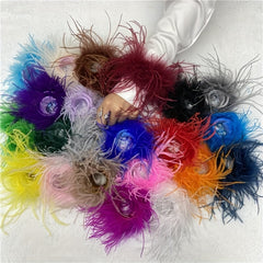 Feather Wrist Cuff Carnival Bracelets for Halloween Cosplay