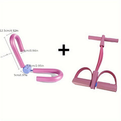 Leg Training Clip & Resistance Pedal Set for Slimming Body Shaping