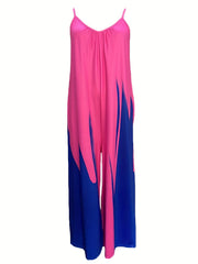 Ruched Spaghetti Strap Jumpsuit Sleeveless