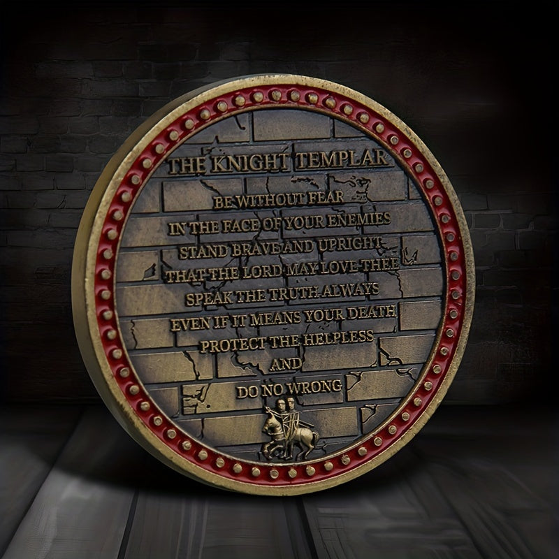 Temple Knights Challenge Coins Collectible Coins Collection And Gift