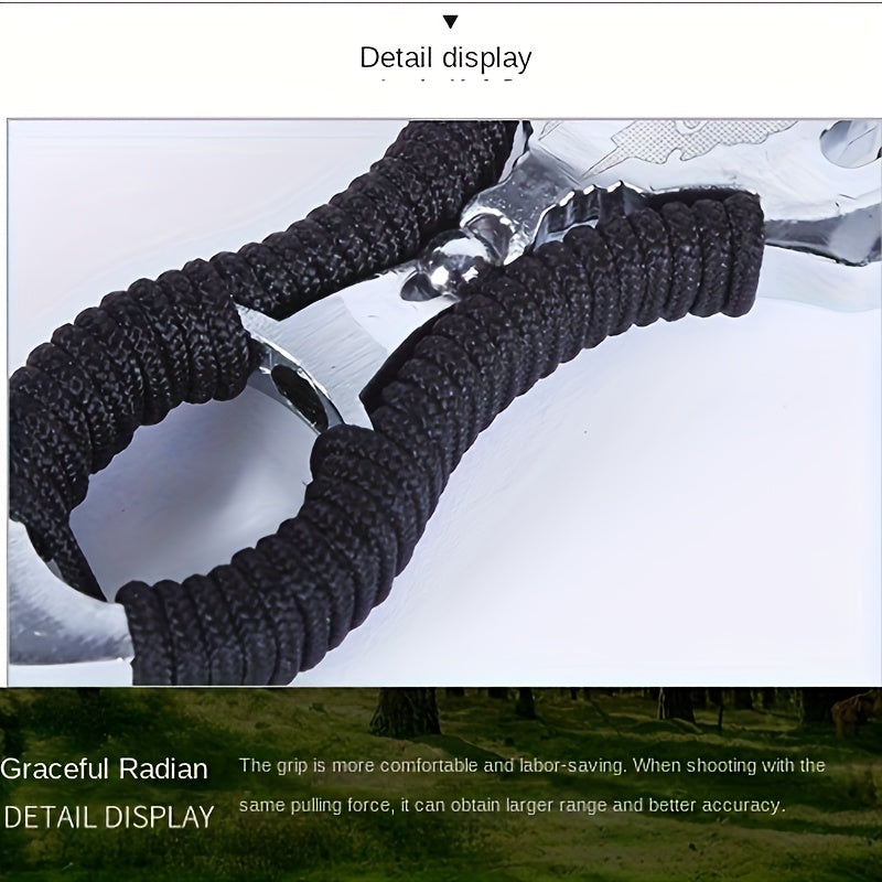 High Precision Slingshot Toy with Compass for Outdoor Fun