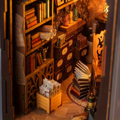 Handcrafted 3D Standing Book Magic House Model Kit Wooden Puzzle