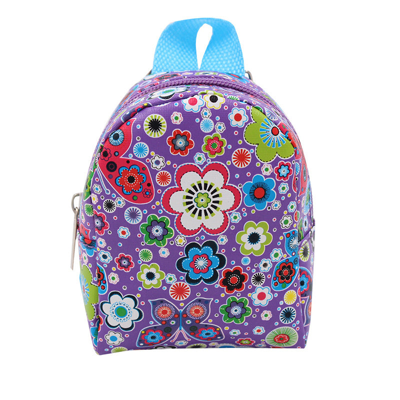 18 Inch Girl Backpack Doll Accessories Backpack Simulation Baby Change Bjd Doll