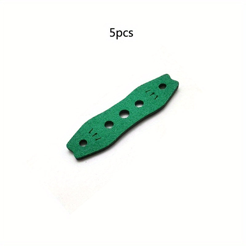 5pcs Slingshot Pouches Replacement Bands Anti Slip Microfiber Pouch 1 8mm Thick