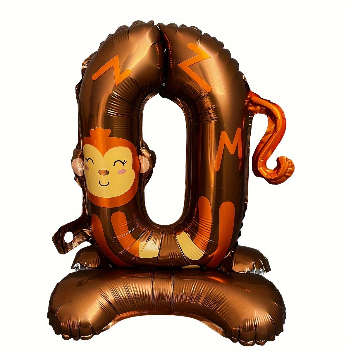 1pc 40 64 Cm Cartoon Animal Number Aluminum Film Balloon Party Decoration