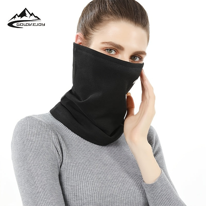 Women's Winter Windproof Velvet Neck Warmer Cycling Mask Scarf