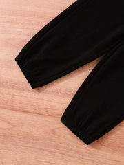 3pcs Boys Active Sweatpants Quick Drying Jogger Sports Pants Kids Clothes