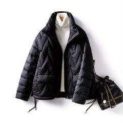 Fashionable Puffer Jacket Winter Warm Casual Jacket Women's Clothing