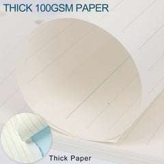 A5 Refill Paper 80 Pages Lined Loose Leaf 6 Hole Punched