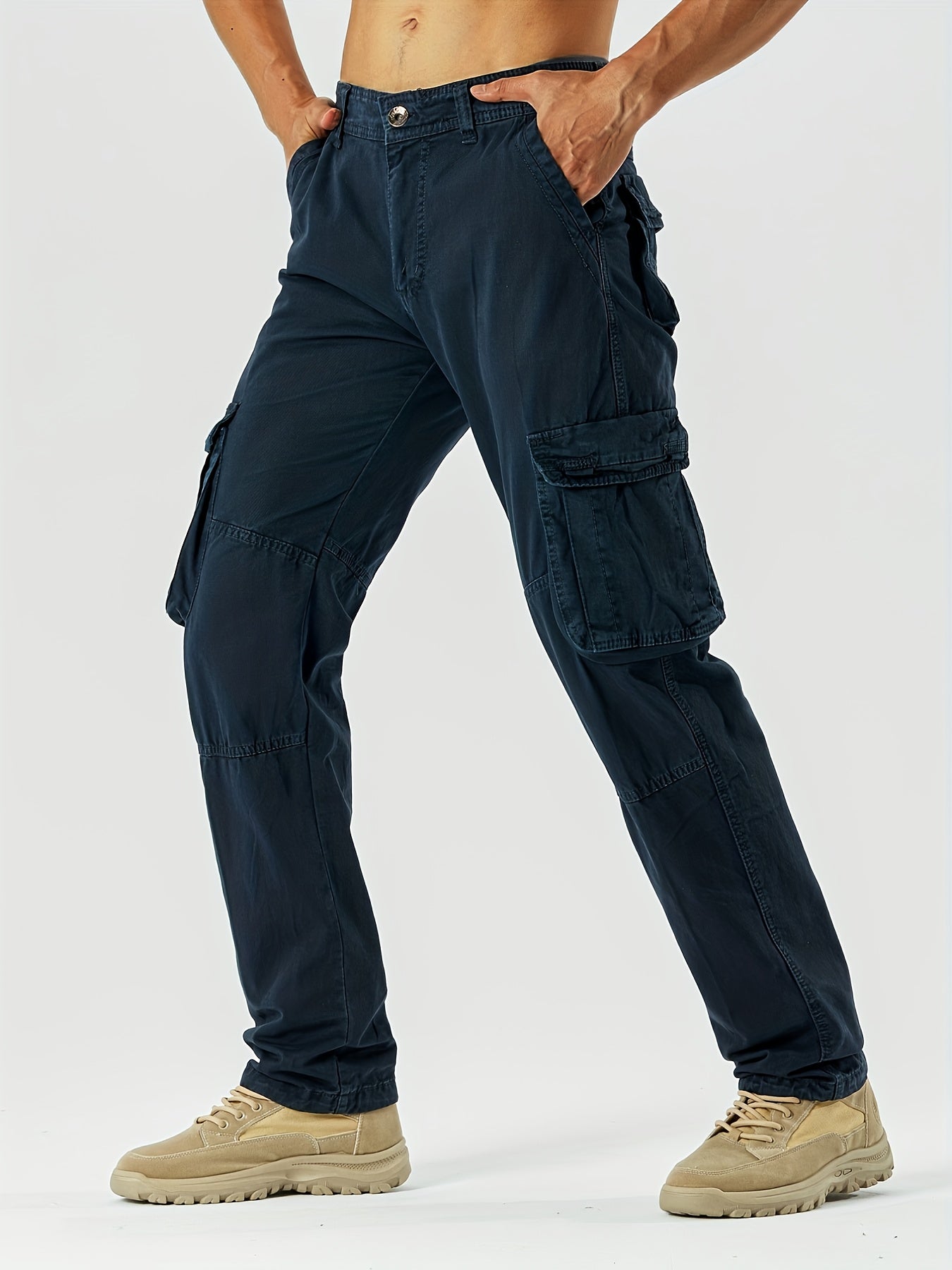 Men's Cargo Shorts Ripstop Waterproof Outdoor Work Pants