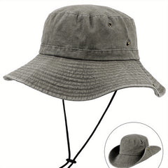 Wide Brim Bucket Sun Hat Packable Beach Hat for Women Men