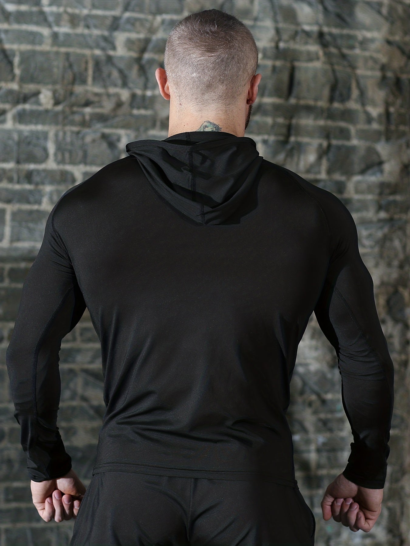 Men's Compression Suit Long Pants Long sleeved Shirt Sports Shorts