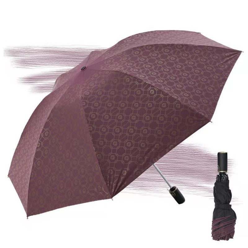 All Weather Folding Umbrella Anti UV Sun Protection Water Resistant
