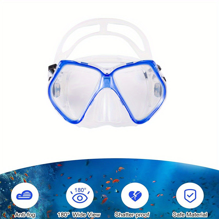 Diving Mask Scuba Snorkeling Dive Mask Goggles for Snorkeling Swimming