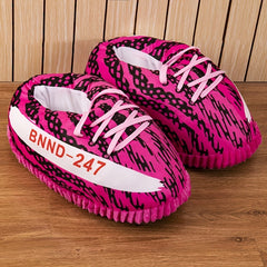 Men's Puffy Slipper Lace Up Home Slipper