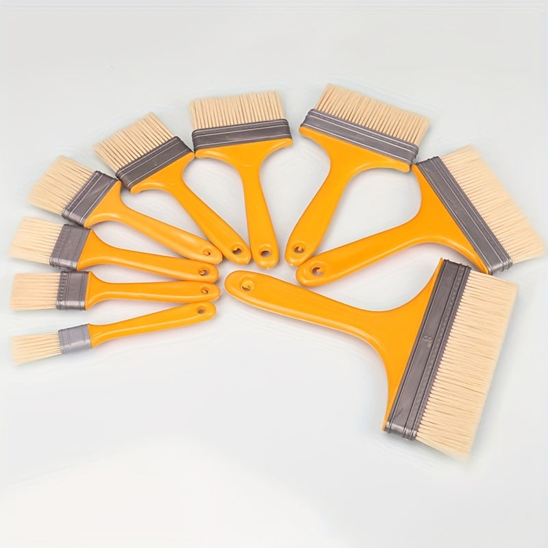 Plastic Handle Planting Brush Grinding Pointed Wire Brush