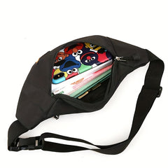 Waterproof Nylon Waist Bag Fanny Pack for Outdoor Activities