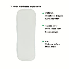 Baby Diaper Pants with Three-layer Ultra-fine Fiber Pad