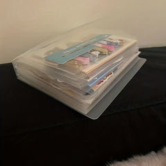 A6 Bag Storage Book 40 Sheets Pack for Postcards Pictures Invoices & Bills