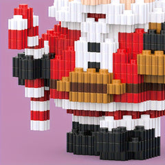 DIY Santa Claus Model Building Blocks Toy