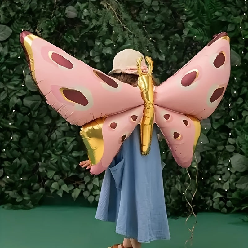 Butterfly Wings Back Decoration Aluminum Film Back Hanging