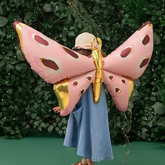 Butterfly Wings Back Decoration Aluminum Film Back Hanging