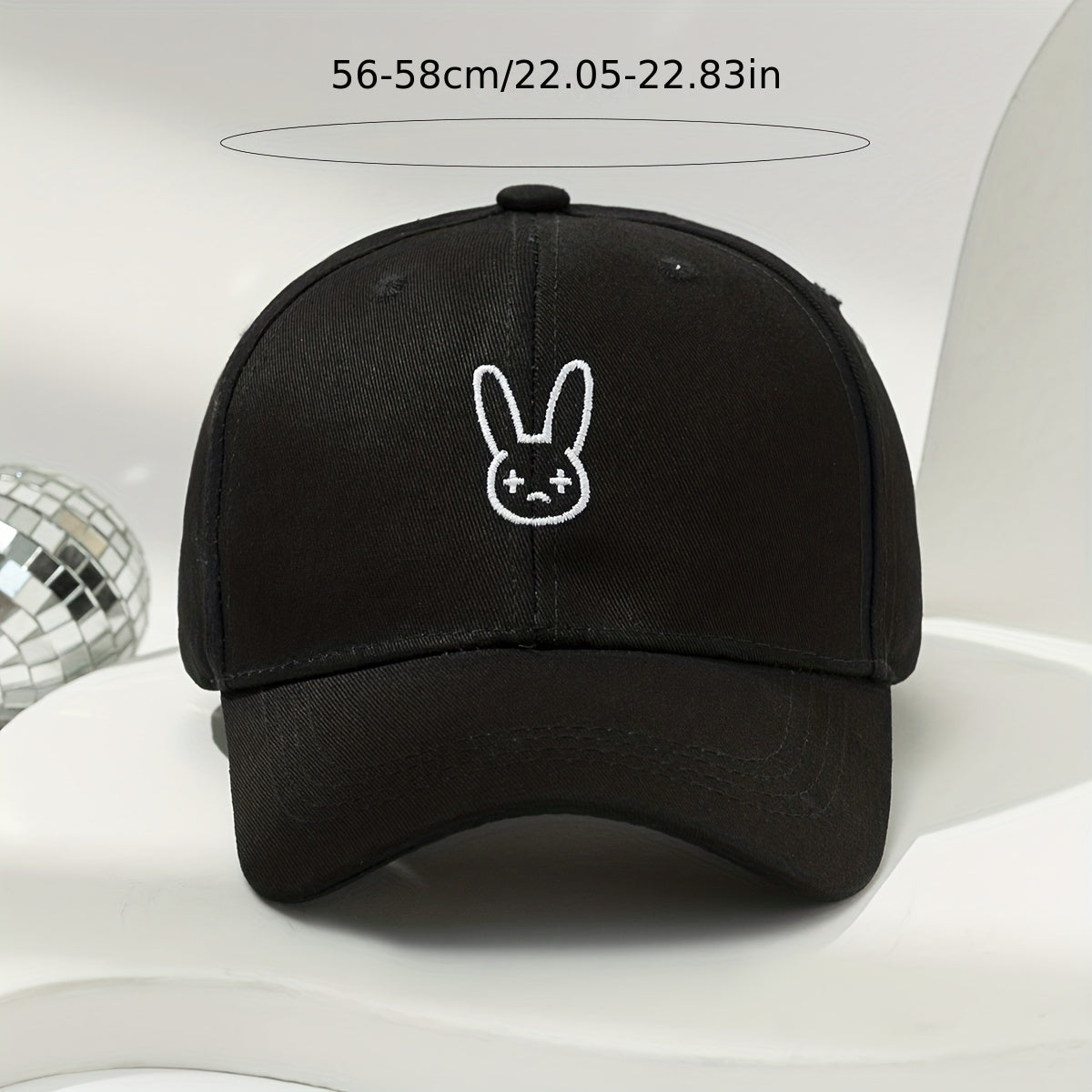 Embroidery Rabbit Anime Baseball Cap