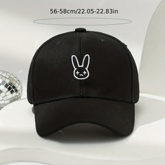 Embroidery Rabbit Anime Baseball Cap