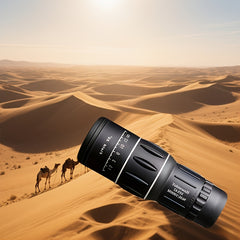 10x42 Portable Monocular Telescope with Adjustable Focus Lightweight