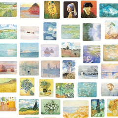 Impressionist Creative Stickers for Diaries & Stationery