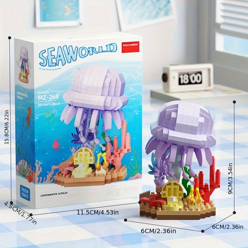 Devilfish Ocean Animal Model Assembly DIY Educational Toy