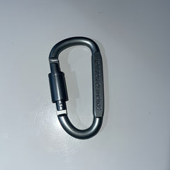 2pcs Aluminum D Ring Locking Buckle for Camping & Hiking