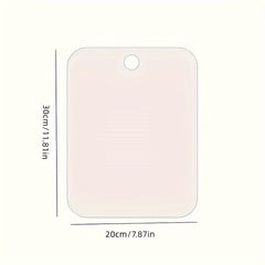 Acrylic Shower Mirror Men's Shaving Mirror Frameless Skincare Mirror