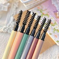 Waterproof Double Headed Eyebrow Pencil Brown
