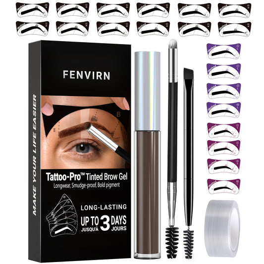 Waterproof Tinted Brow Gel Makeup Kit