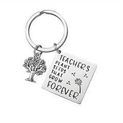 Stainless Steel Teacher's Gift Keychain Graduation For Teachers