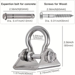 Stainless Steel Heavy Duty Swing Hanger 453KG Capacity
