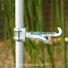 Durable Iron Clamp for Hanging Tent Bracket Accessory