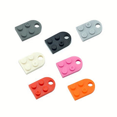 50pcs Modified 2 x 2 Assemble Particles with Hole Building Blocks