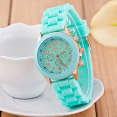 Kids Silicone Quartz Sports Wrist Watch