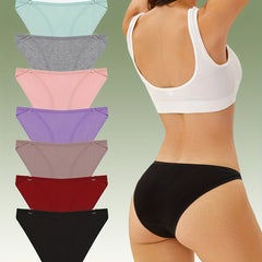 8pcs Ring Linked Briefs Women's Lingerie Underwear