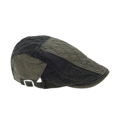 British Retro Plaid Peaked Cap Spring Summer Hat