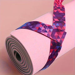Yoga Mat Binding Strap Adjustable Carrier Band Multiple Colors