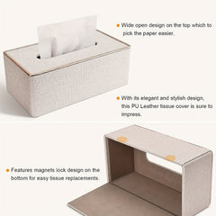 Tissue Box Light Home Daily Use Tissue Storage Box Bedroom Living Room Car Decor