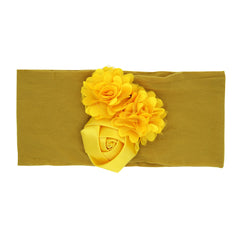 Toddler Infant Flower Headbands Elastic Hair Accessories