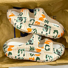Men's Camo Platform Slides Anti-Skid Slippers