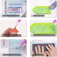Sunset Elephant DIY Diamond Painting Kit