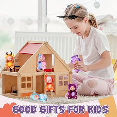 12pcs Princess Doll Twelve Zodiac Signs Theme for Girls and Boys